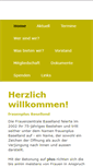 Mobile Screenshot of frauenplus.ch