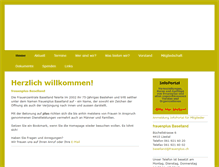 Tablet Screenshot of frauenplus.ch